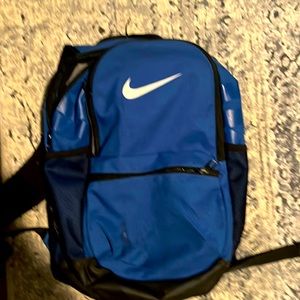 Blue Nike elite bag